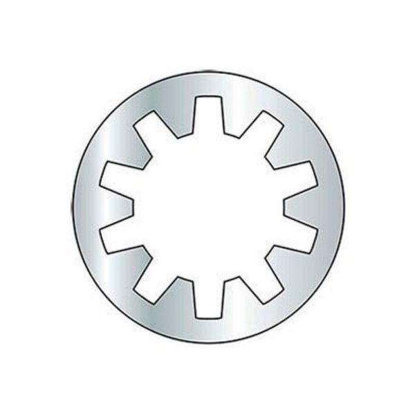 Titan Fasteners Internal Tooth Lock Washer, Steel, Zinc Plated Finish BFA21